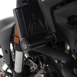 Tampons De Protection R&G Racing Aero - Blanc Ducati Monster 950