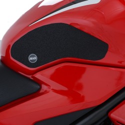 Kit Grip De Réservoir R&G Racing 2 Pièces - Noir Honda Cbr500r/Cb500f