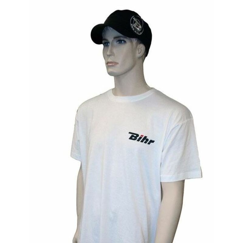 T-shirt bihr blanc 150g coton - taille xl