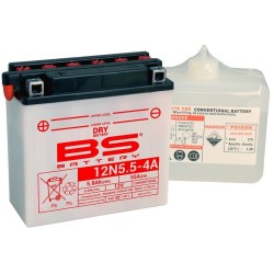 Batterie Yamaha Mt-125 (re11) Conventionnelle Avec Pack Acide - 12n5.5-4a