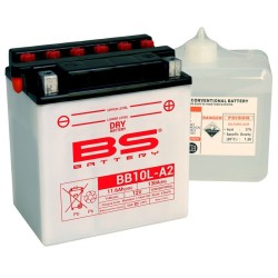 Batterie Gilera Dakota 350 Haute-Performance Avec Pack Acide - Bb10l-A2