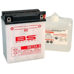 Batterie Honda Cb 350 Sg (nc22) Haute-Performance Avec Pack Acide - Bb12a-B
