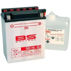 Batterie Honda Cbr 1000 F (sc21) Haute-Performance Avec Pack Acide - Bb14l-B2