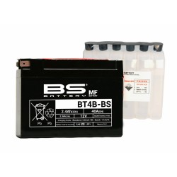 Batterie Suzuki Ah 50 Address Sans Entretien Avec Pack Acide - Bt4b-Bs