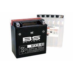 Batterie Bmw R 1200 Rt Abs (0a03) Sans Entretien Avec Pack Acide - Btx16-Bs