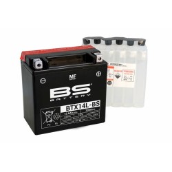 Batterie Buell 1125r Sans Entretien Livrée Avec Pack Acide - Btx14l-Bs