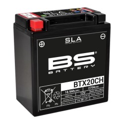 Batterie Moto Guzzi Audace 1400 Abs Carbon Sans Entretien Activé Usine - Btx20ch
