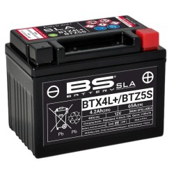 Batterie Aeon Cobra 100 Sans Entretien Activé Usine - Btx4l+ / Btz5s