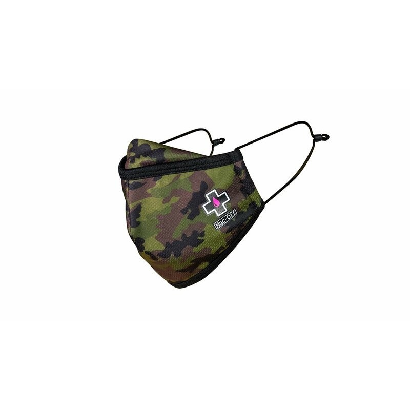 Masque lavable muc-off woodland camo taille l