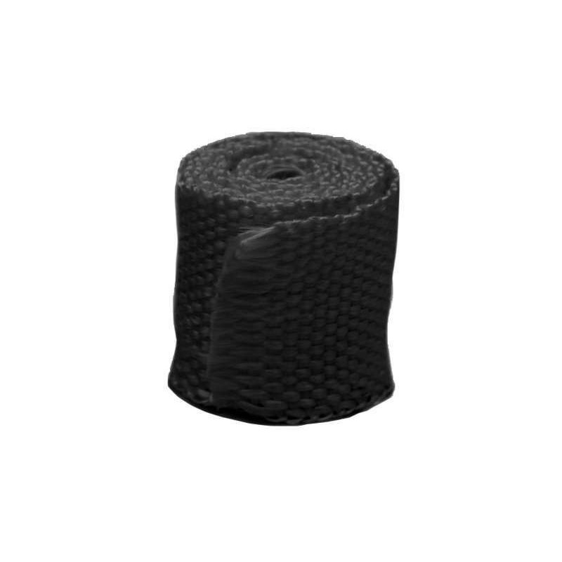 Bande thermique collecteur acousta-fil 50mm x 7,5m 550°c noir